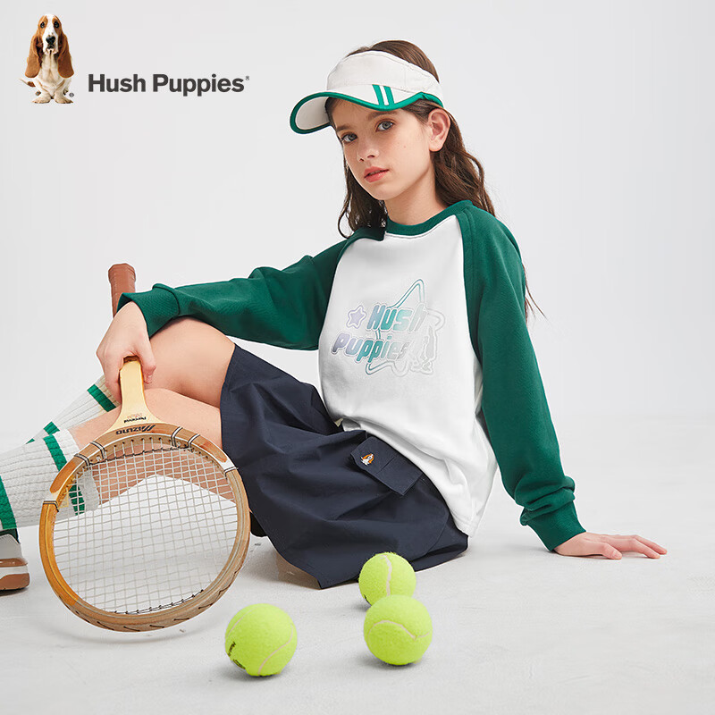  Hush Puppies/暇步士 宽松 儿童卫衣