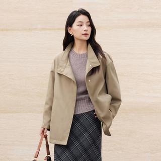  INMAN/茵曼 宽松廓形 女士风衣