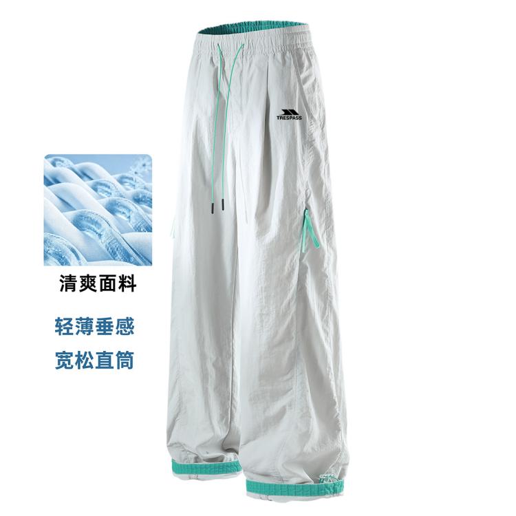  TRESPASS 阔腿直筒 工装裤