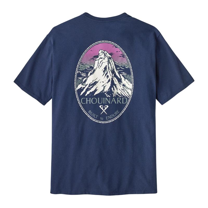  Patagonia/巴塔哥尼亚 风景印花 男士圆领短袖T恤