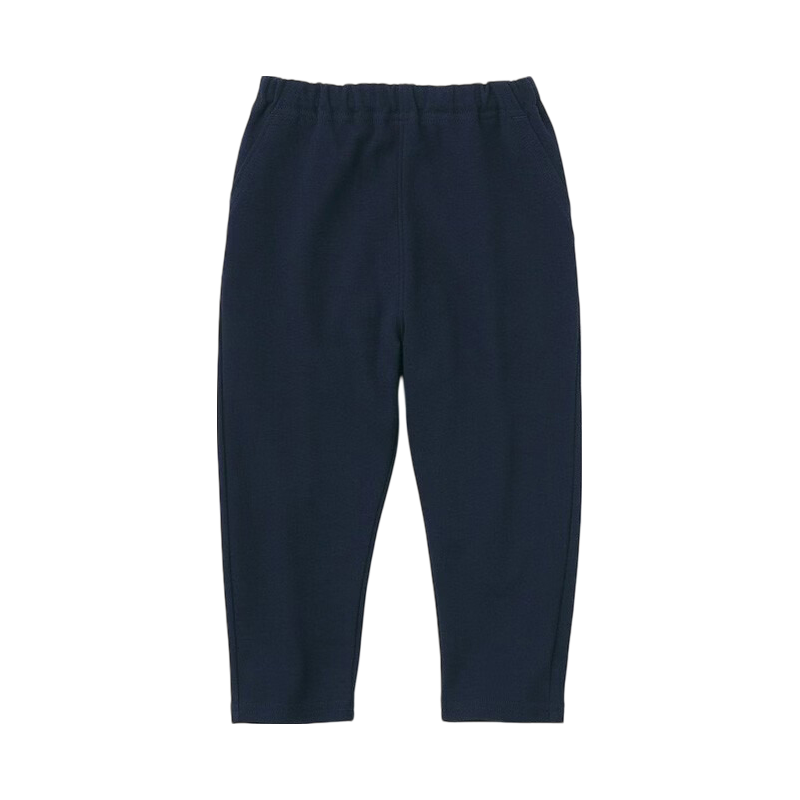  MUJI/無印良品 罗纹织 儿童锥形裤