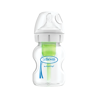 布朗博士 防胀气宽口径PP奶瓶 150ml