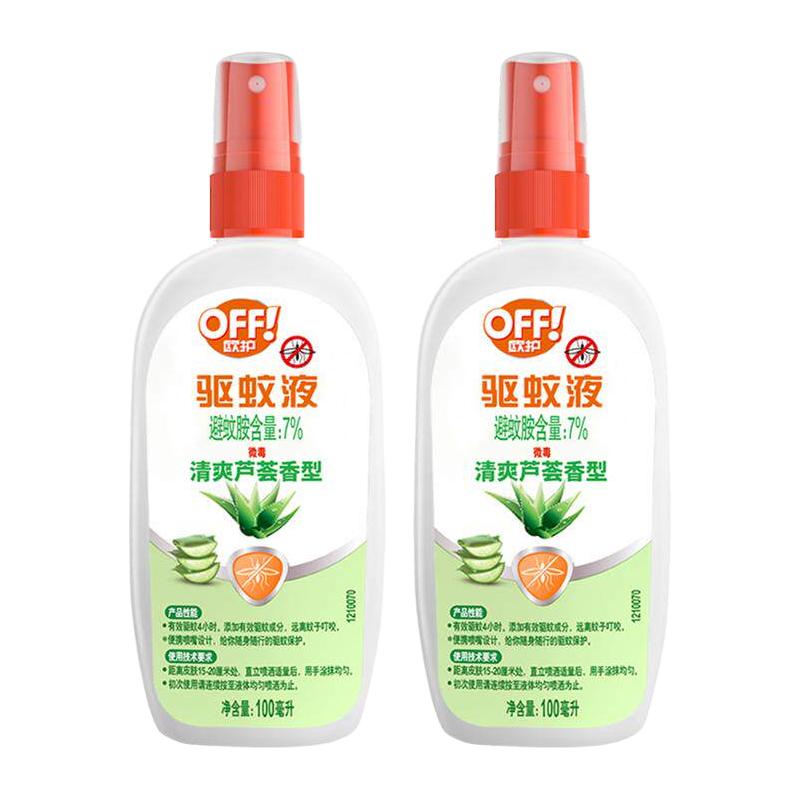 OFF！ 欧护 驱蚊液 清爽芦荟香型