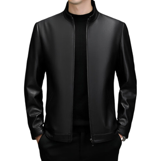  pierre cardin/皮尔·卡丹 绵羊皮 男士皮夹克