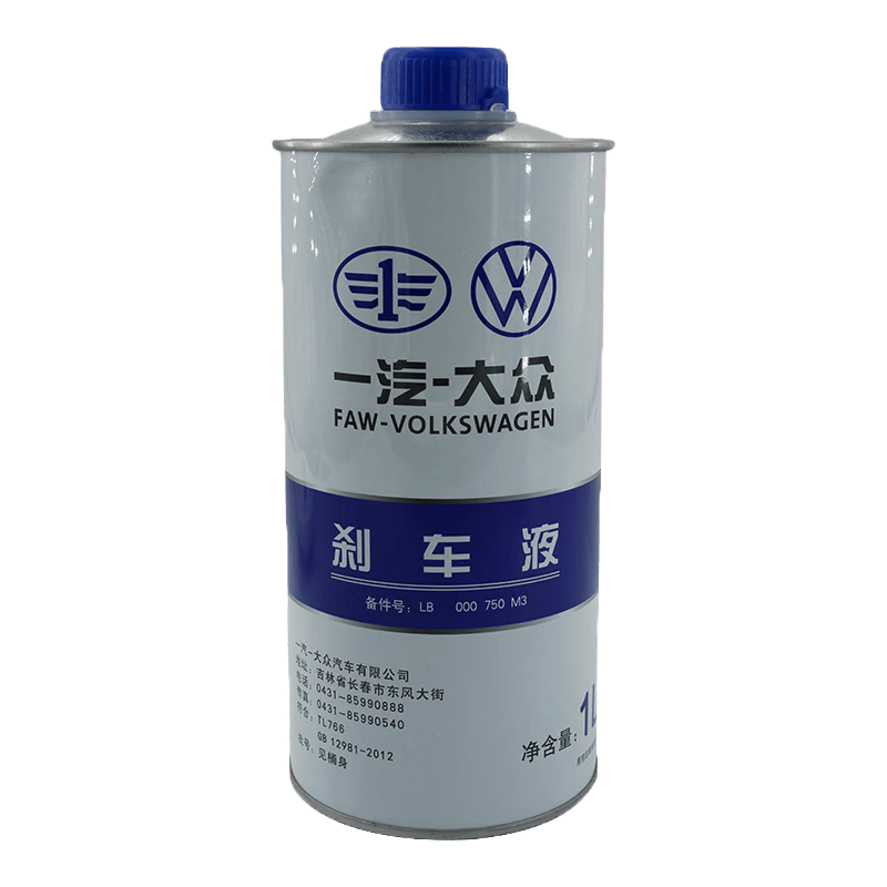 一汽原厂汽车刹车油制动液刹车液DOT4全车型通用 DOT4 1L