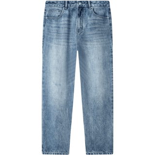gxgjeans 真五折 美式新款牛仔长裤J24X053158 蓝色