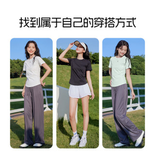 班尼路 吸湿排汗 女士运动T恤