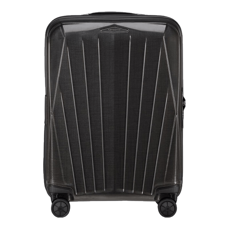 Samsonite/新秀丽 CURV 20英寸超轻钻石纹理拉杆箱 黑色