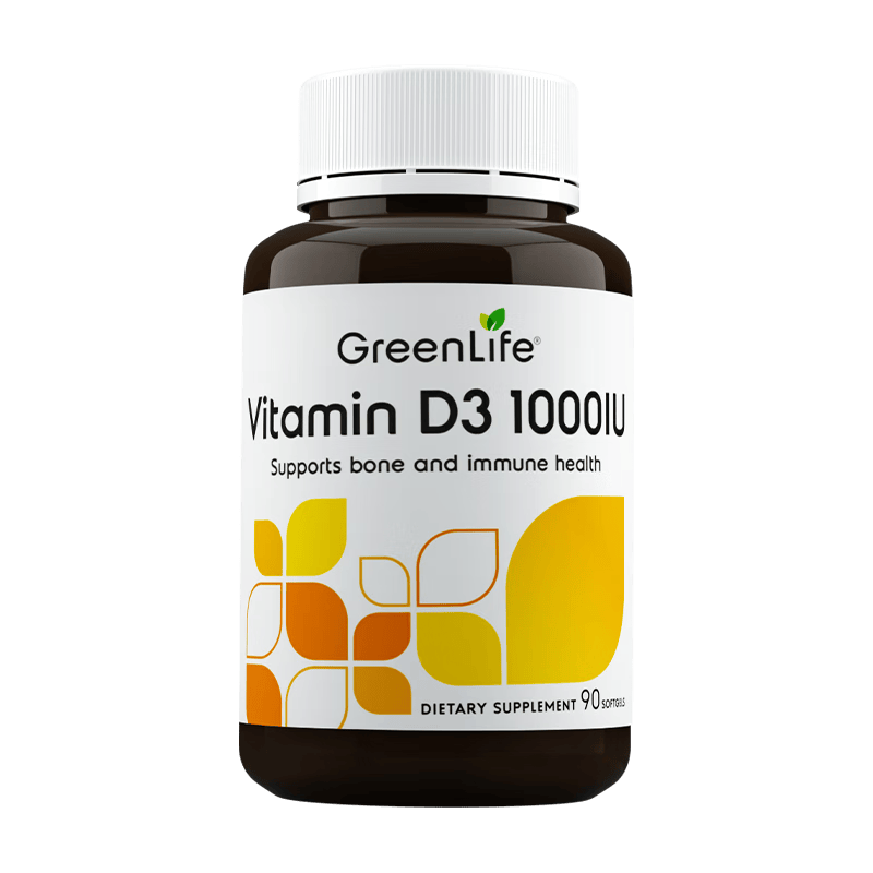  GreenLife 活性 维生素D3软胶囊