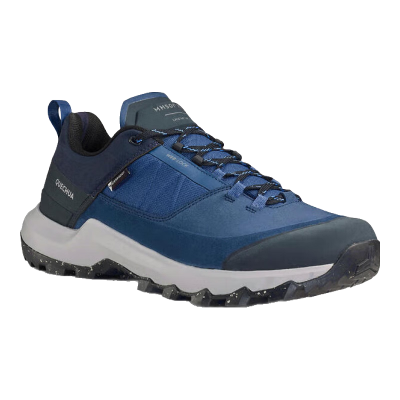  DECATHLON/迪卡侬 防滑防水 登山鞋 墨青色 47