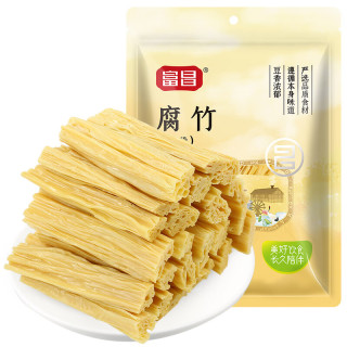 富昌 腐竹段250g干货油豆腐皮切断腐竹凉拌黄豆制品螺蛳粉火锅食材