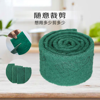 3M 通用百洁布 厨房替代钢丝球抹布 6.5cm*1m/卷