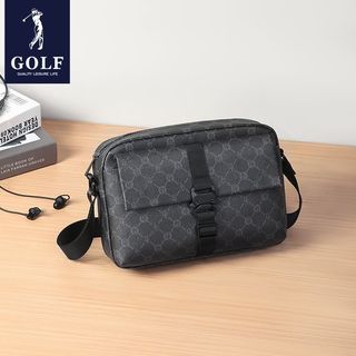 GOLF 高尔夫 复古印花防泼水 男士单肩斜挎包
