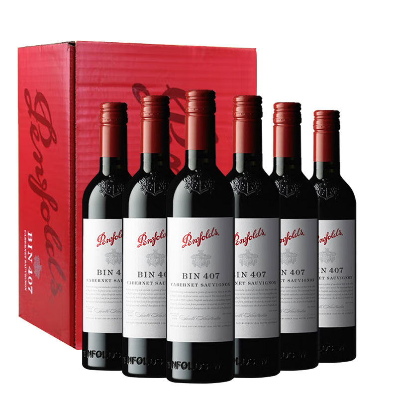 奔富 BIN407 干红葡萄酒 750ml