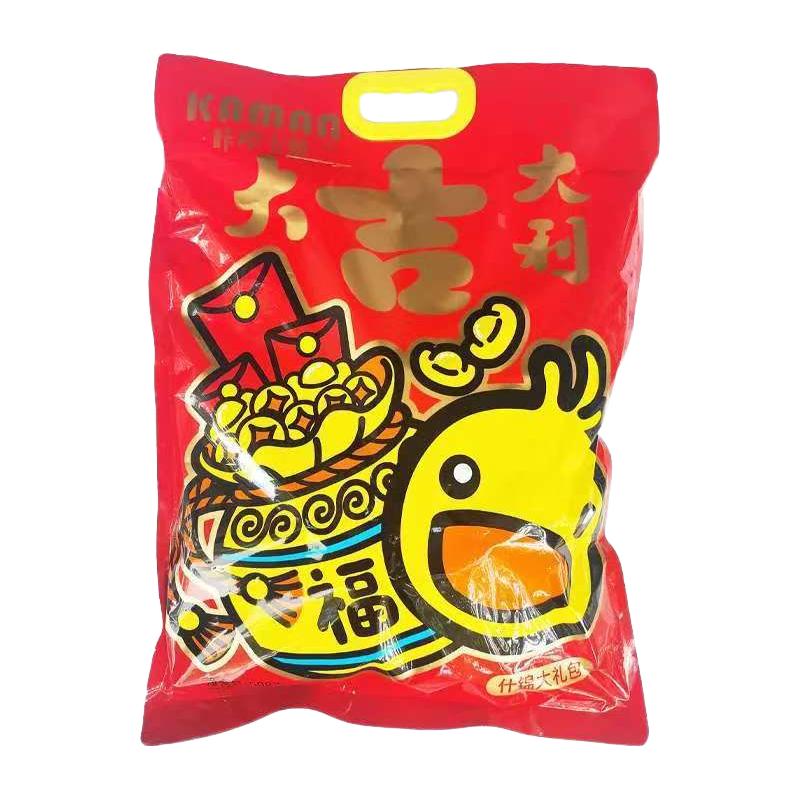 咔啰卡曼 夹心咸蛋蛋卷威化饼干 508g