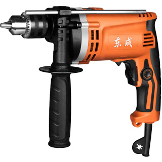 东成 冲击手电钻 710W 大功率 电动工具