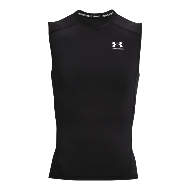 安德玛 HeatGear Armour 训练紧身背心 黑色 2XL