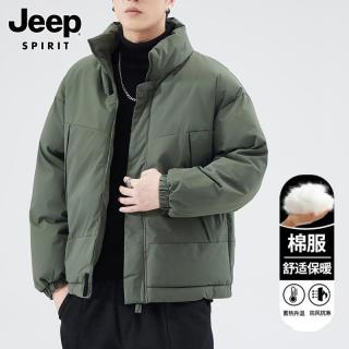JEEP SPIRIT 男士棉服 冬季加厚保暖外套