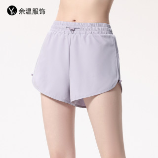 运动户外高腰防走光女款运动短裤