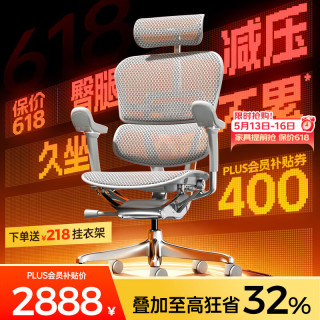 Ergonor 人体工学椅  办公椅、电脑椅、电竞椅 银白美国网