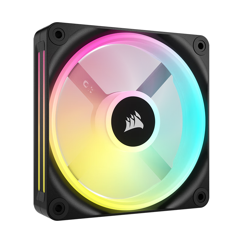 USCORSAIR 美商海盗船 iCUE LINK QX120 RGB 120mm 机箱散热风扇 单个装
