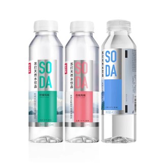 农夫山泉 苏打水 白桃风味 410ml*6瓶