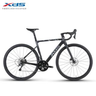 喜德盛 RS450碳纤维轮前叉 20速变速油压碟刹综合公路 黑/镜面银（RS450铝轮版） 420mm（建议身高145-155cm）