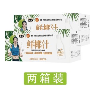 椰谷 鲜椰汁 245g*20瓶 两箱装