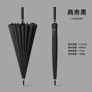三栖虎 德国品质创意24骨雨伞自动长柄伞