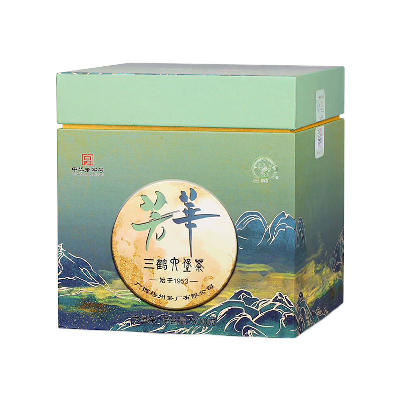 三鹤 润雅 2022年特级六堡茶 500g