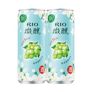 锐澳 微醺鸡尾酒 青提茉莉 330ml*2罐