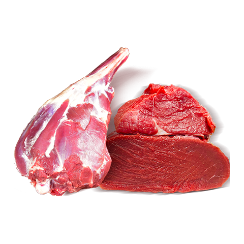 羊小柒 宁夏滩羊腿牛肉组合 10斤 生鲜礼盒