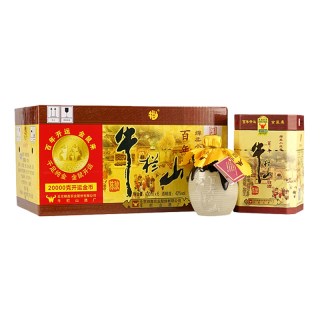 牛栏山 百年陈酿三牛 42%vol 浓香型白酒 400ml*6瓶