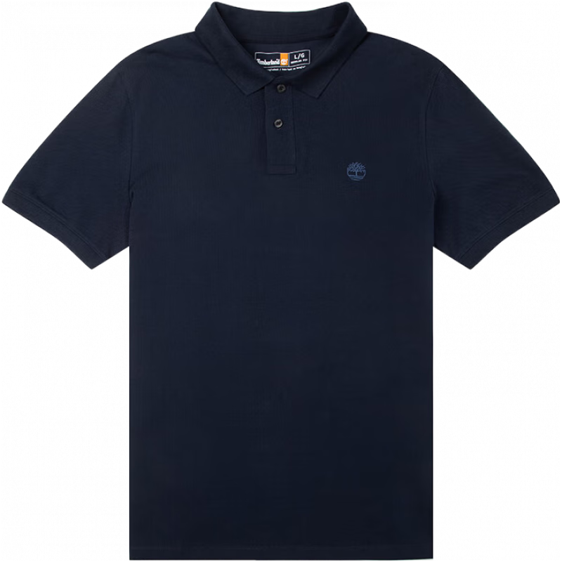  Timberland/添柏岚 纯棉 男士polo衫 深宝蓝色 M (175)