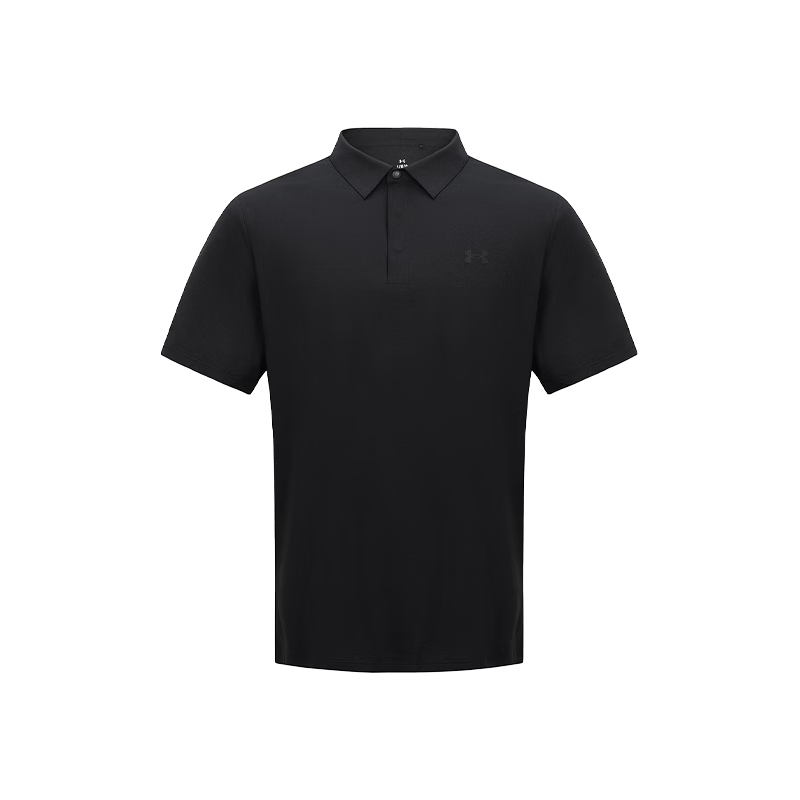 安德玛 HEATGEAR 速干透气 POLO衫 漫暮黑 2XL