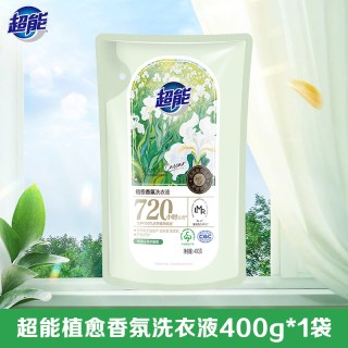 超能 Super 超能 植愈香氛洗衣液 400g*1瓶 香氛