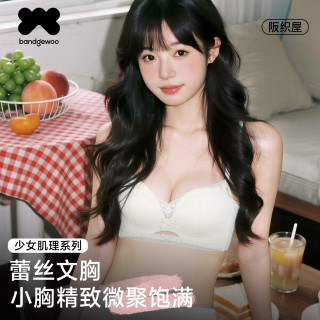 阪织屋 女士聚拢上托文胸罩 蕾丝薄款