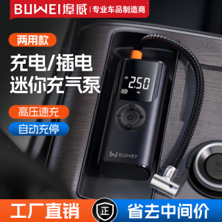 埠威 BUWEI 埠威 便携式充气泵 汽车电动车自行车摩托车轮胎快速充气