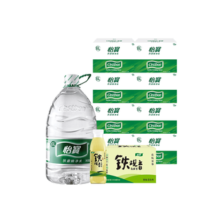 怡宝 纯净水6L*3桶*8箱+佐味茶事铁观音乌龙15瓶