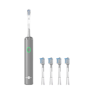 博皓 LS-1 扫振电动牙刷 银色+紫色 双支装