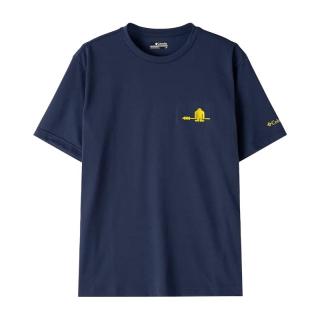 Columbia 吸湿速干 男士T恤 465 /远山蓝/店长 L /180/100A