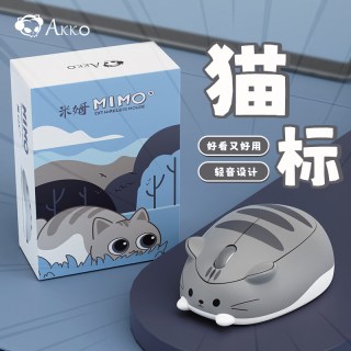 Akko 猫猫无线鼠标大手无线办公鼠标 对称鼠标