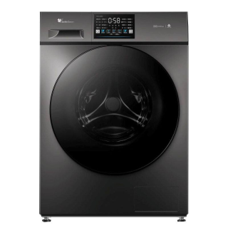 小天鹅 TG12V28T 滚筒洗衣机 12kg 洗烘一体 金属钛