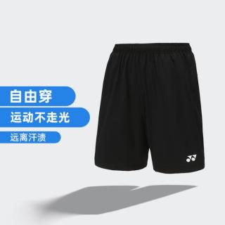 YONEX 运动短裤女士针织宽松休闲防走光跑步健身短裤夏季