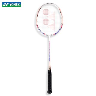 YONEX 羽毛球拍天斧10 yy全碳素超轻进攻单拍 NR7000i白粉红 入门