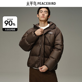 太平鸟 男士羽绒服 防寒服 1件