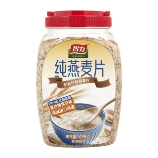 智力 纯燕麦片 1010g 无蔗糖