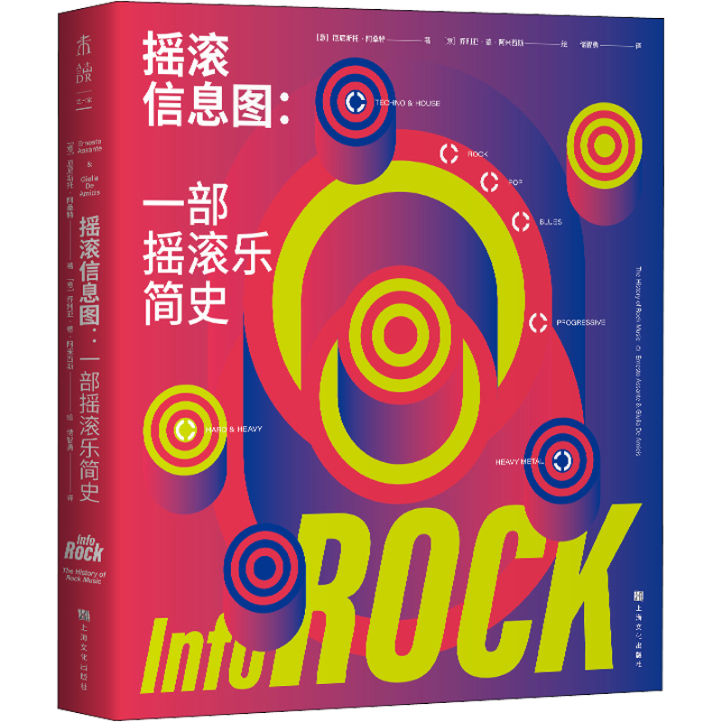  上海文化出版社 新奇好看的图解 摇滚乐简史书籍