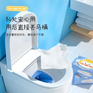 植护 湿厕纸 80片*1包