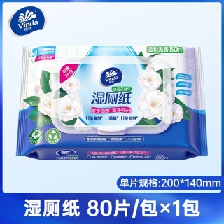 维达 山茶花湿厕纸 480片*1包